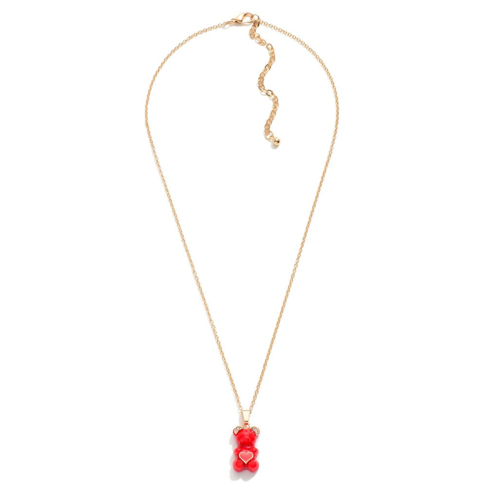 Gummy bear necklace