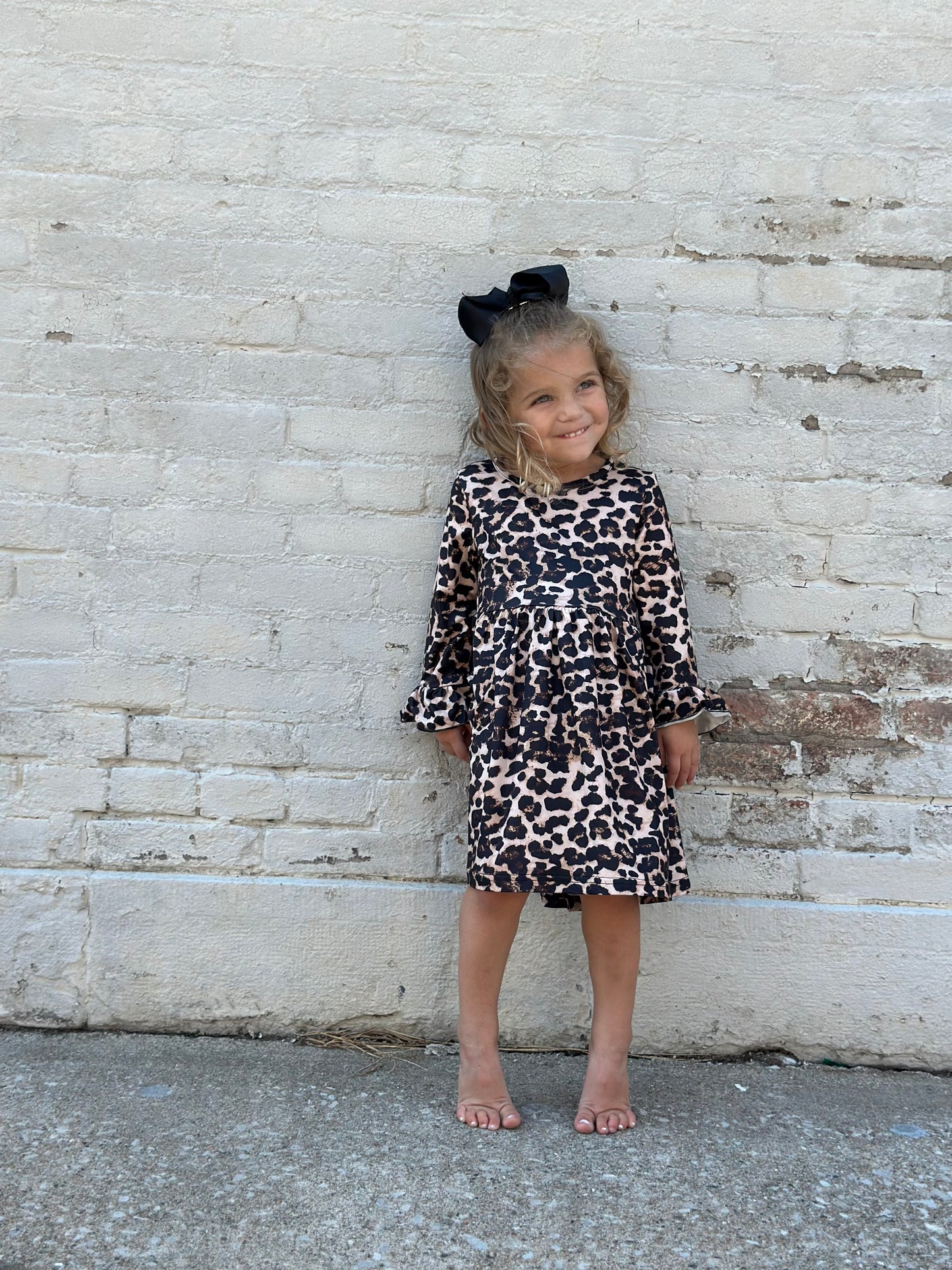 ‘Luna’ Leopard print Dress