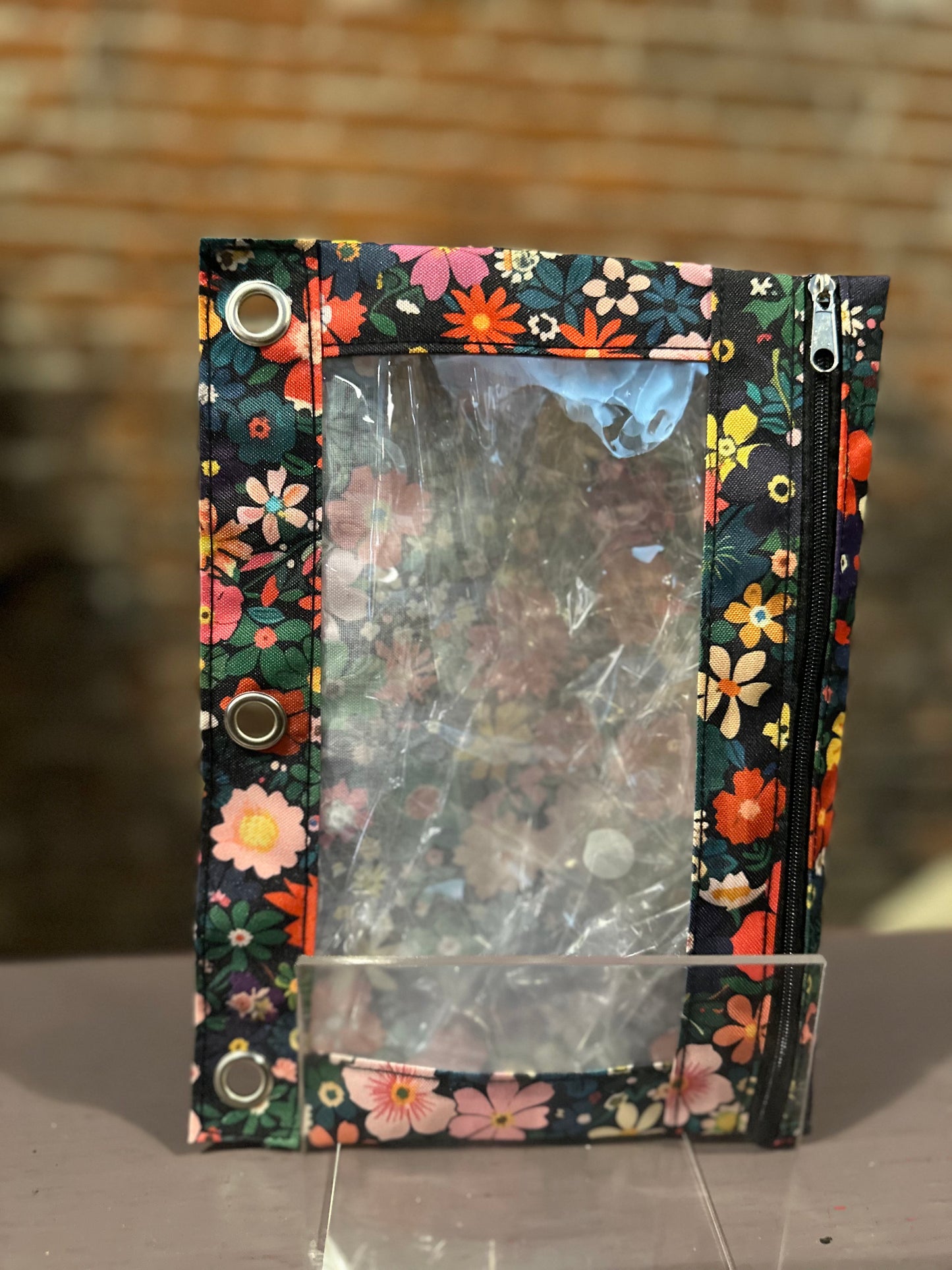 Floral Zipper pencil pouches