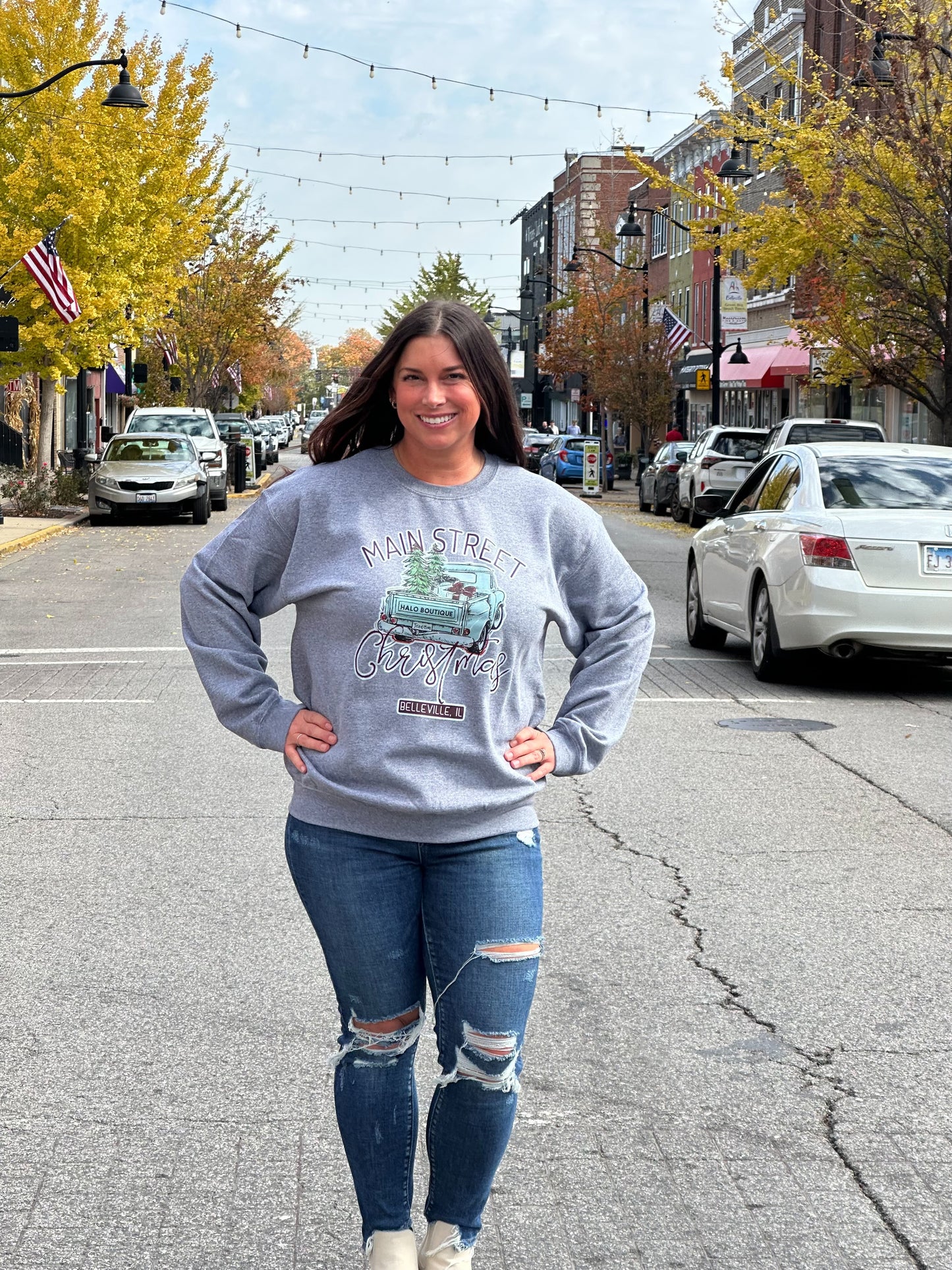 Main Street Christmas Halo version