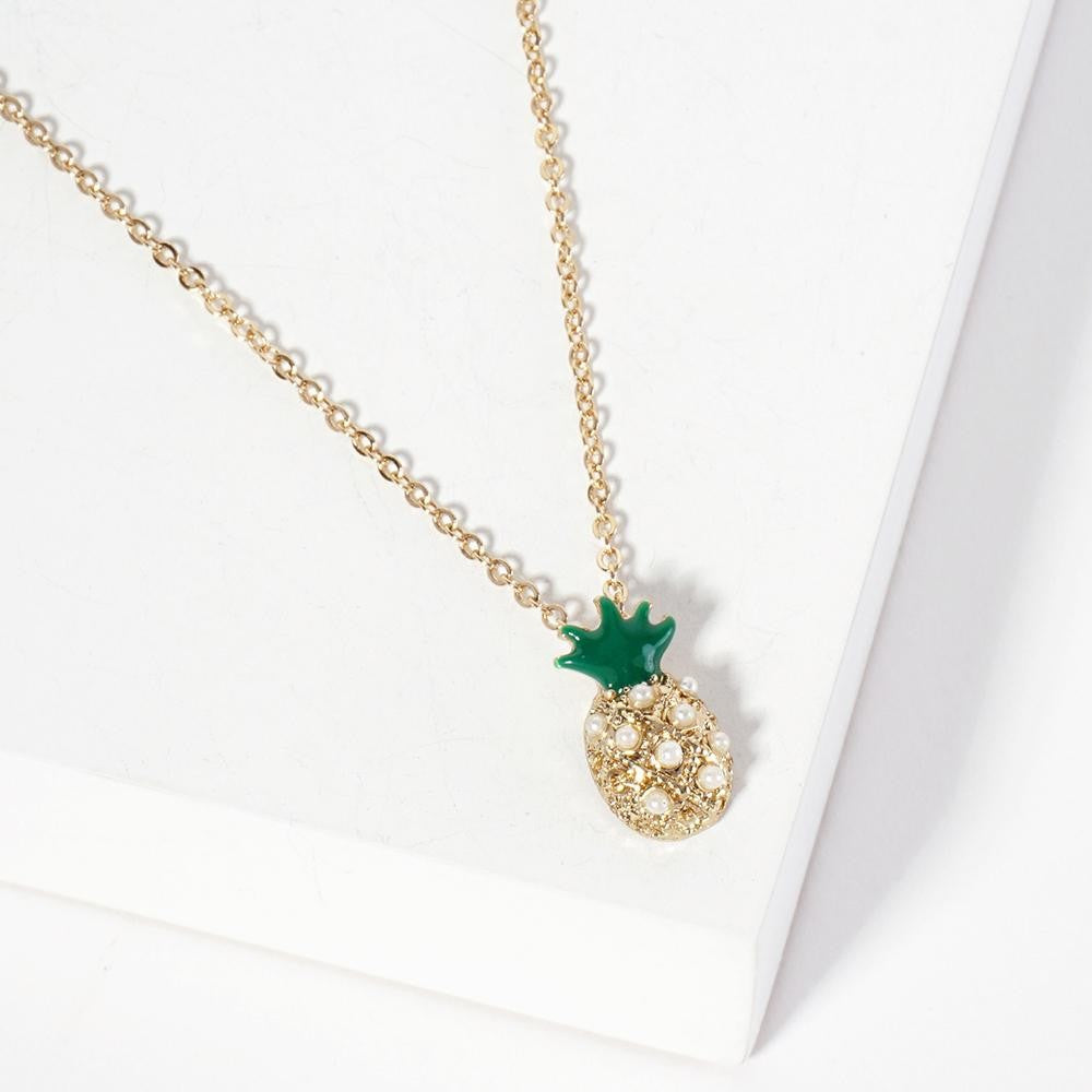 Pineapple necklace