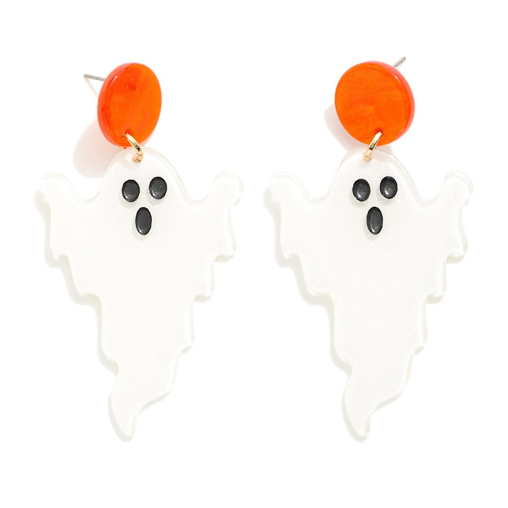 Ghosts acrylic earrings