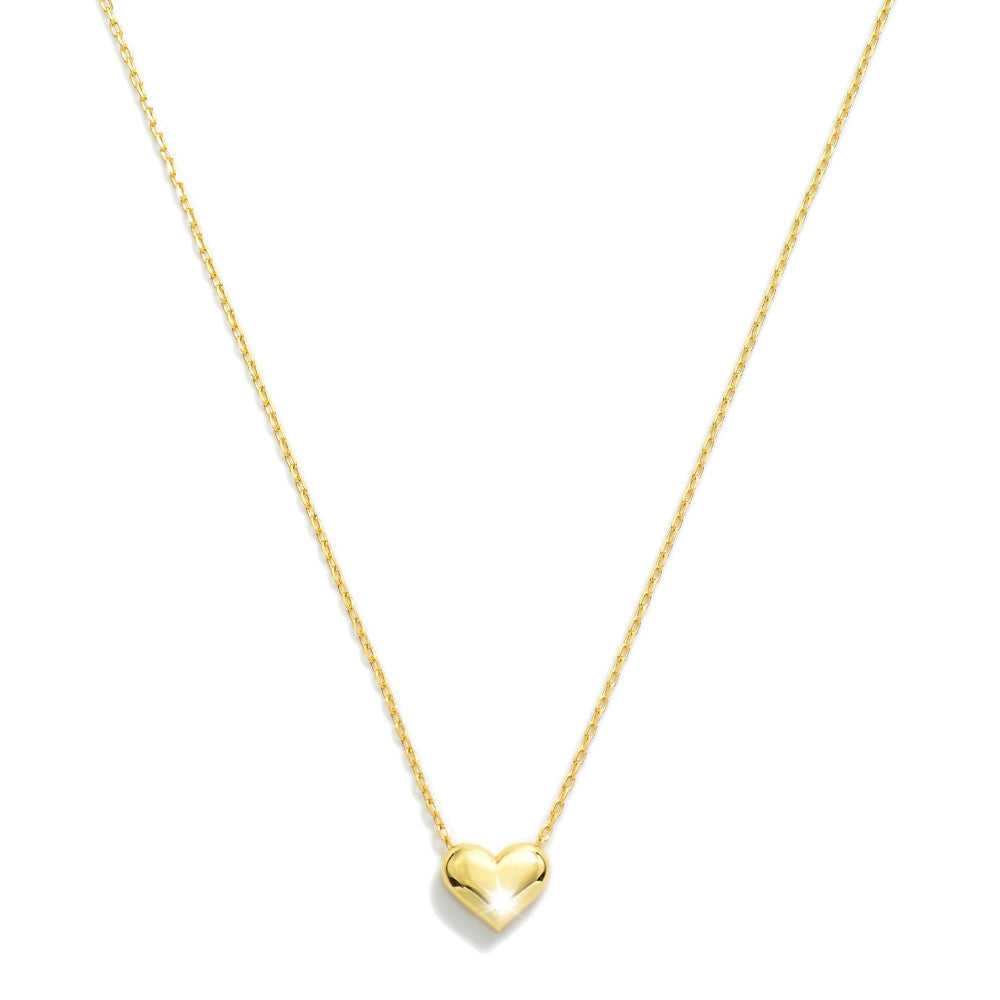 Dainty heart necklace