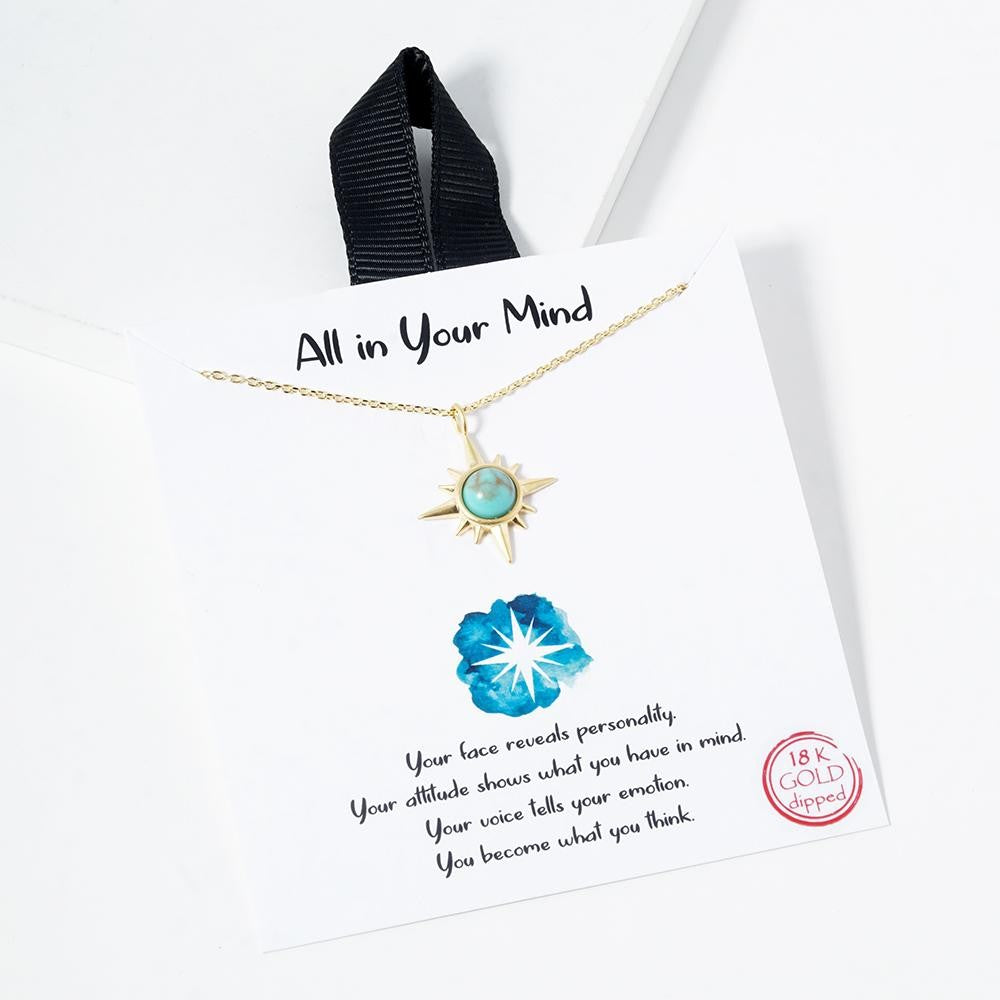 All in your mind necklace