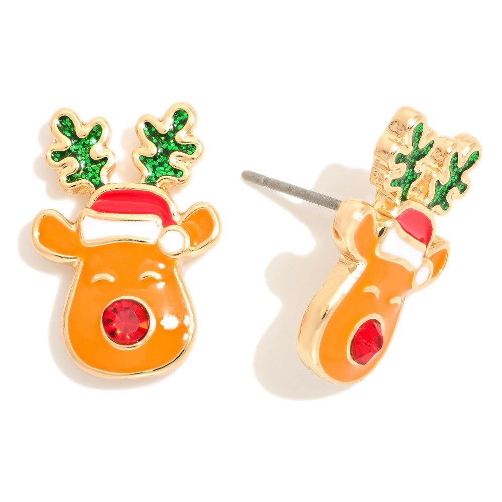 Rudolph Earrings