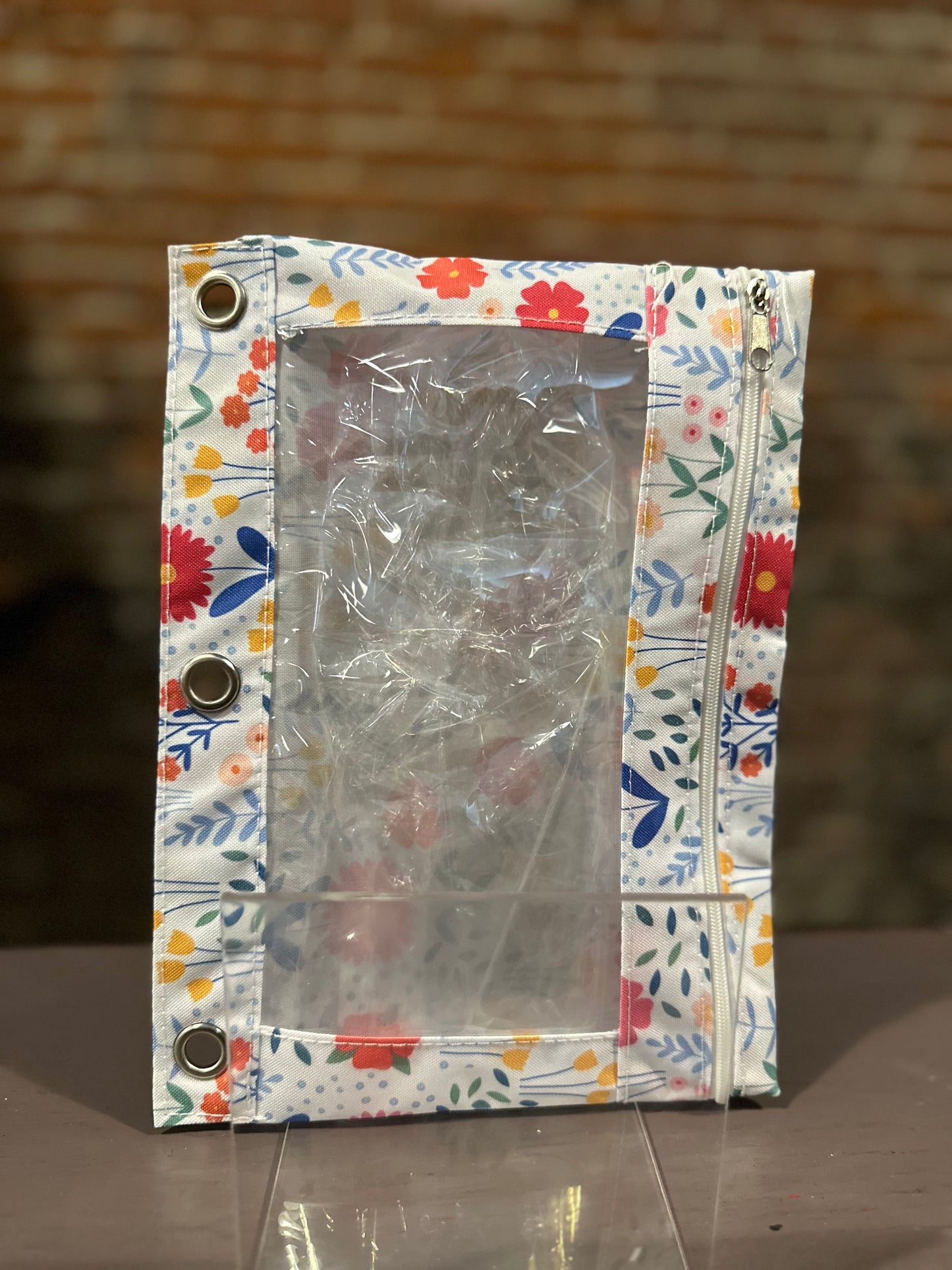 Floral Zipper pencil pouches