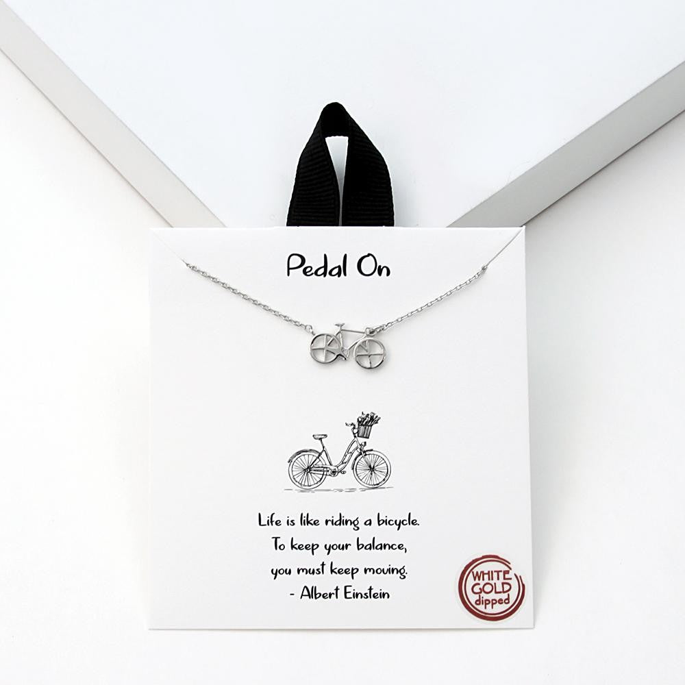 Pedal on necklace