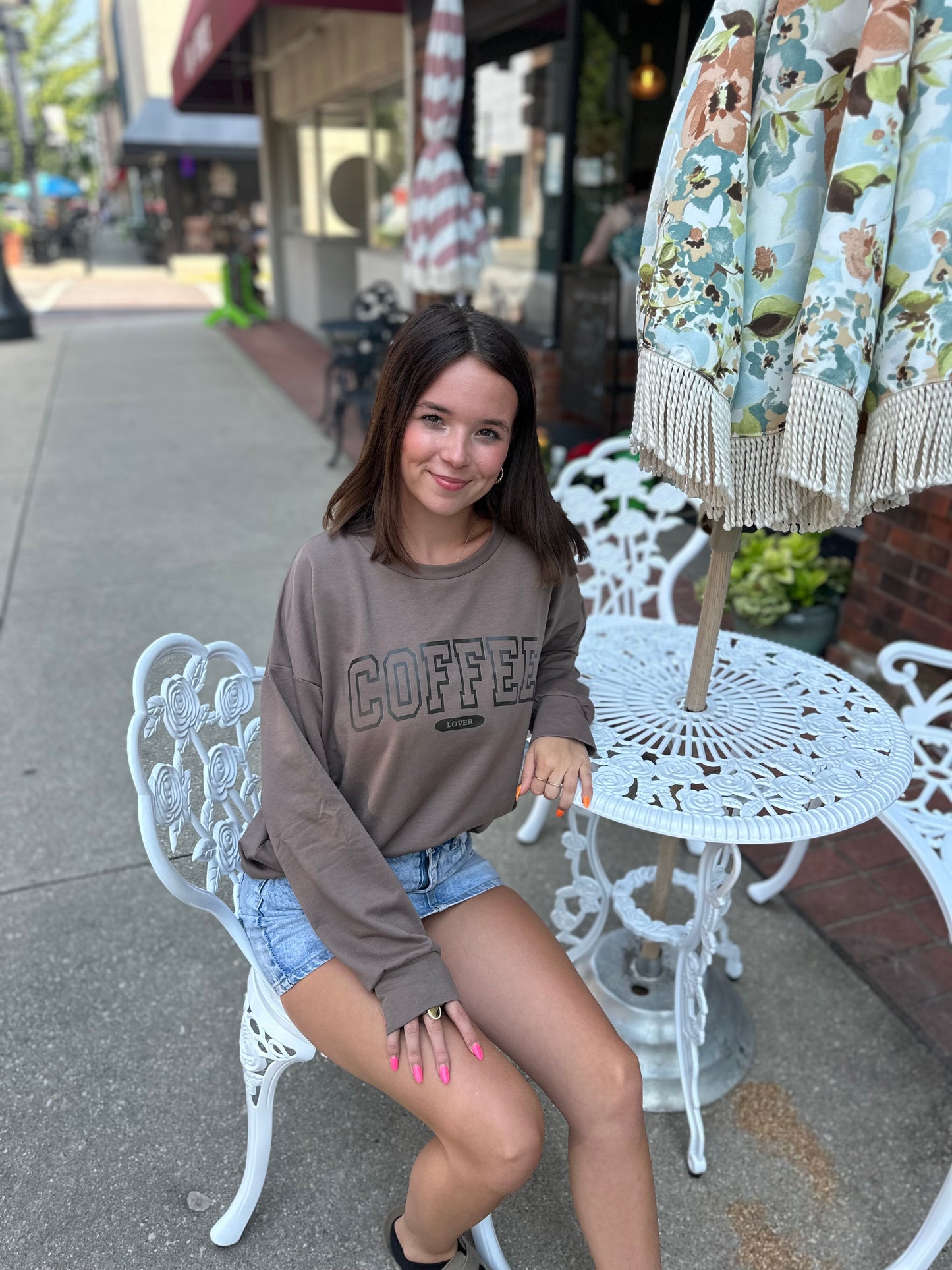 Coffee lover pullover
