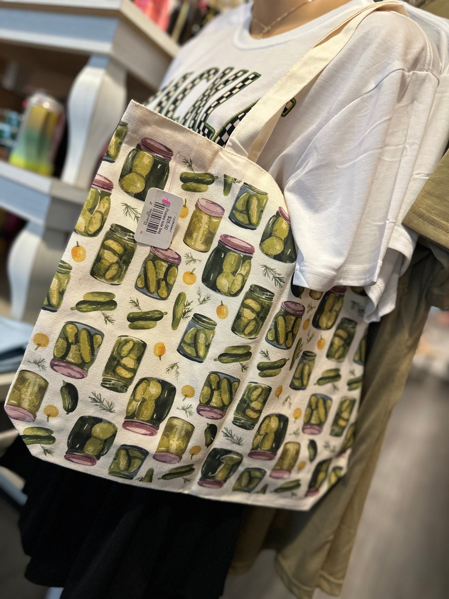 Pickles tote bag