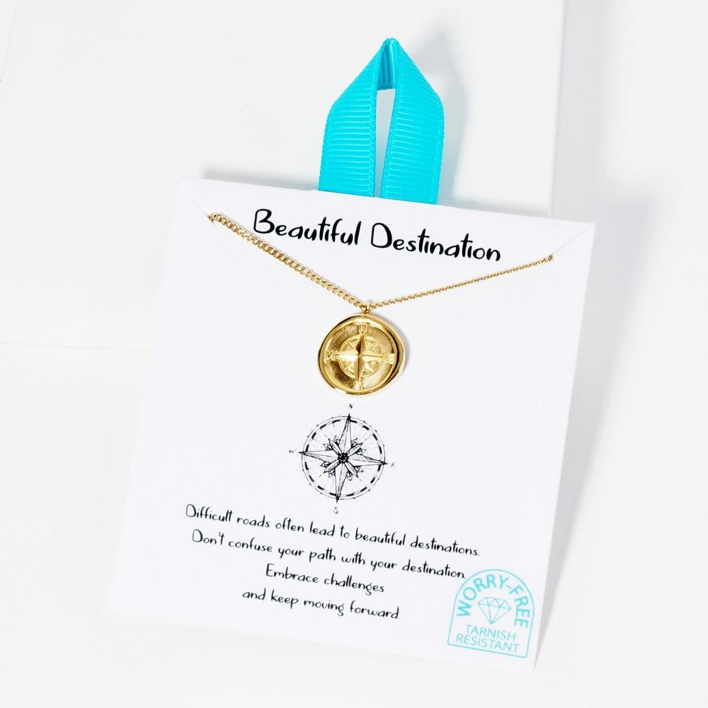 Beautiful destination necklace