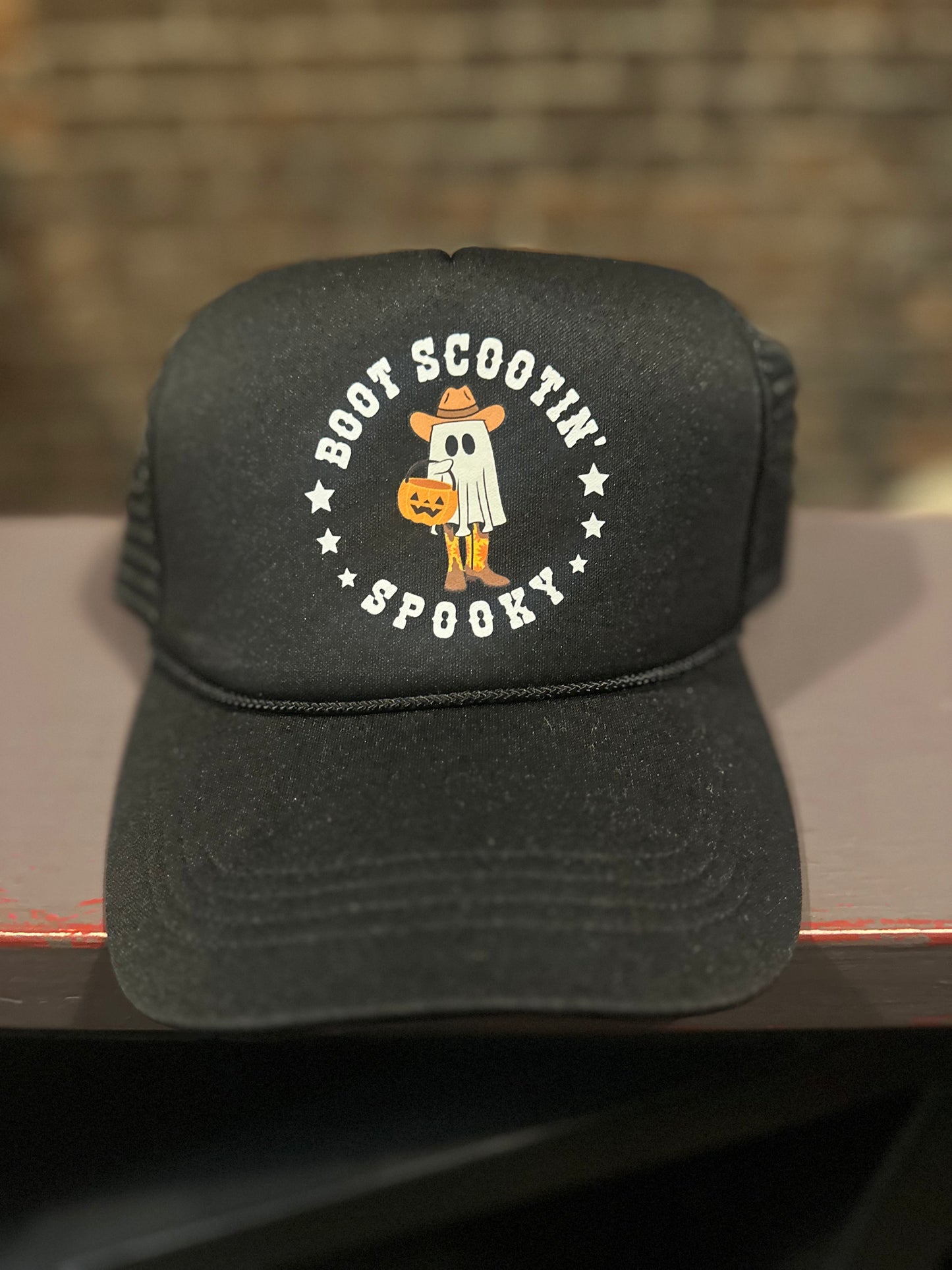 Boot scootin spooky trucker