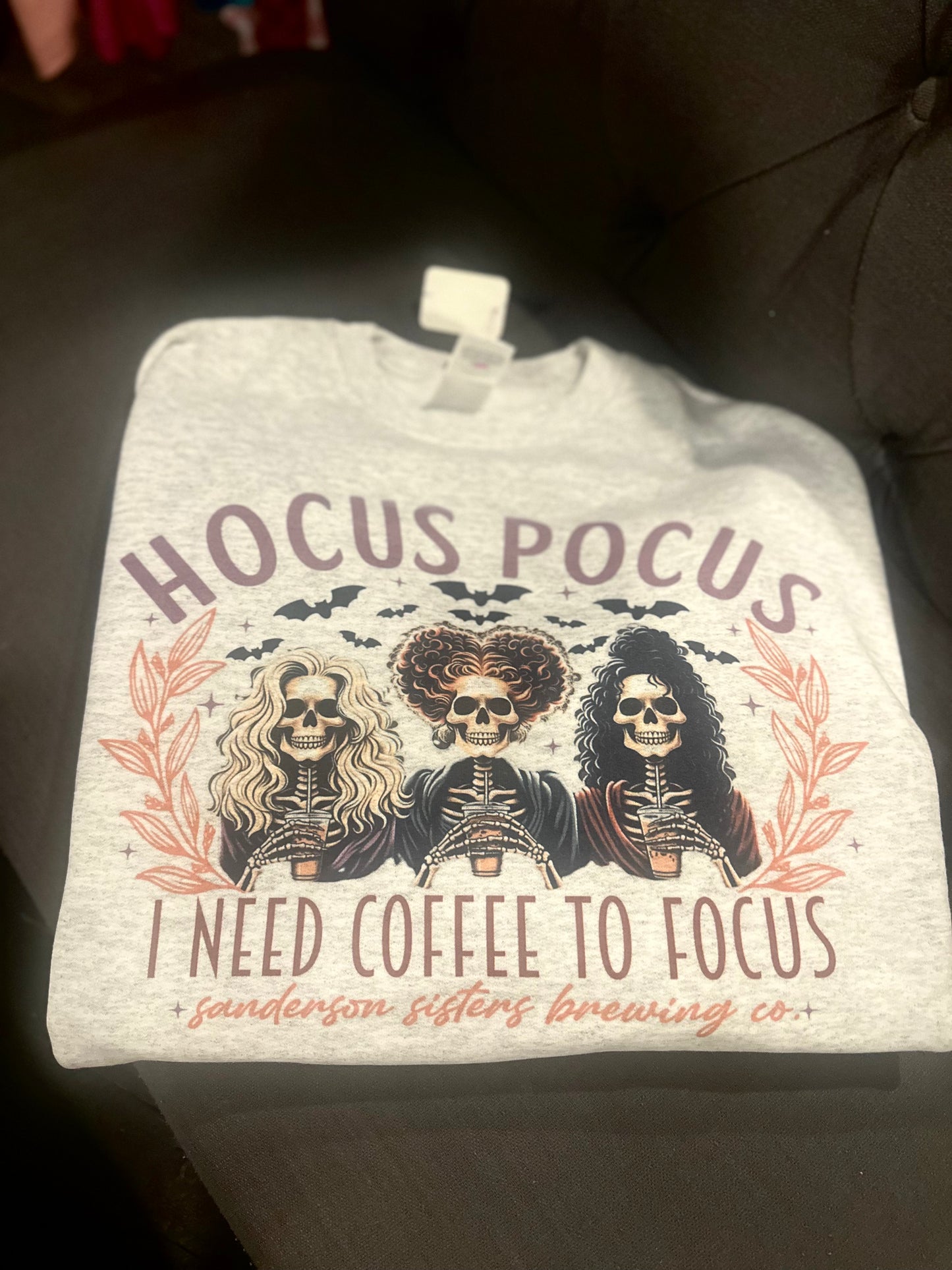 I need coffee to focus sweatshirt