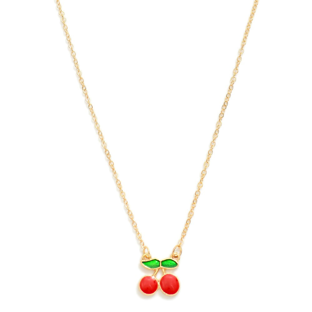 Cherry necklace