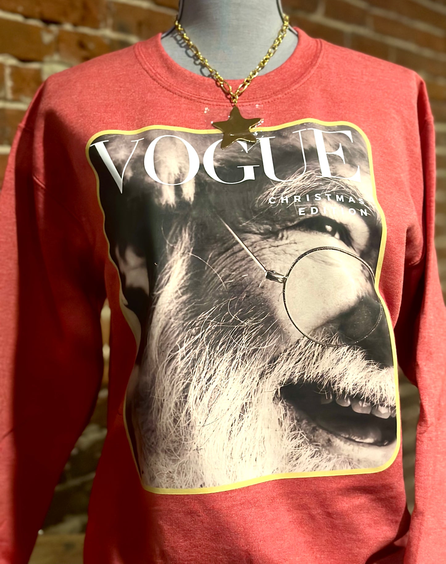 Vogue Santa sweatshirt