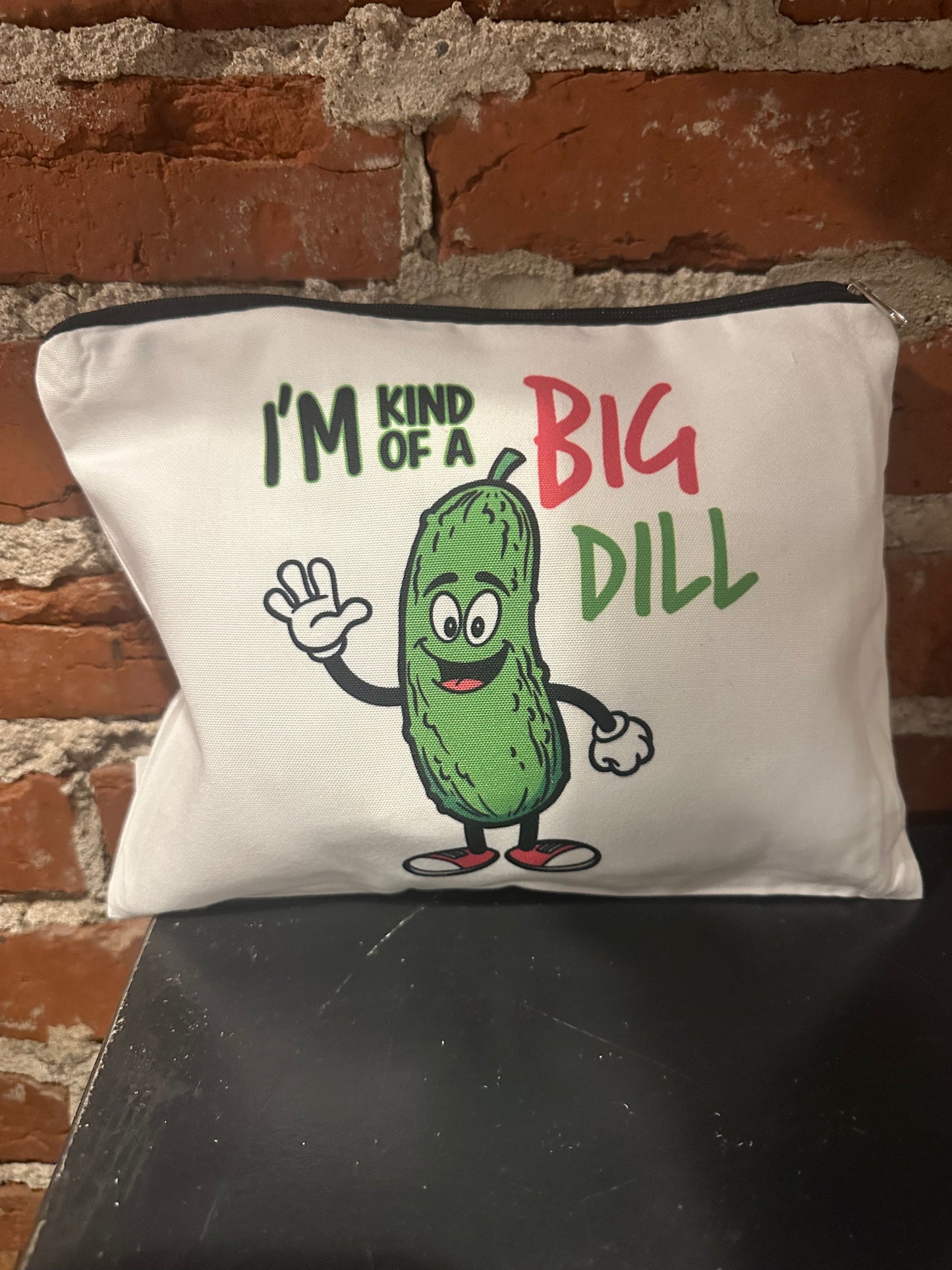 Pickle zip up pouches