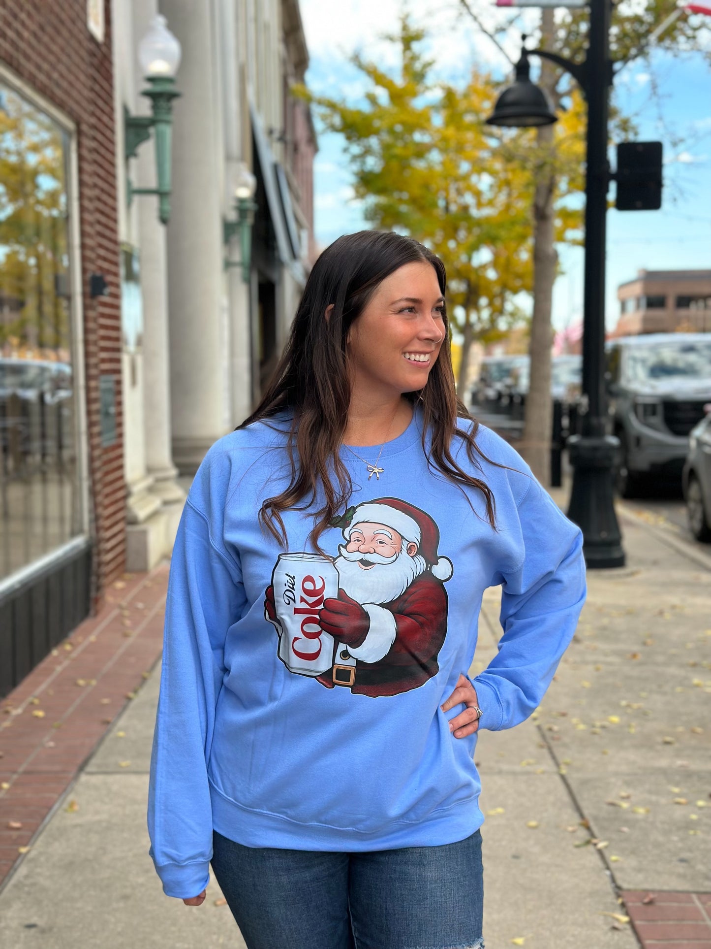 Santa Diet Coke sweatshirt