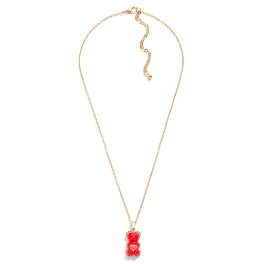 Gummy bear necklace