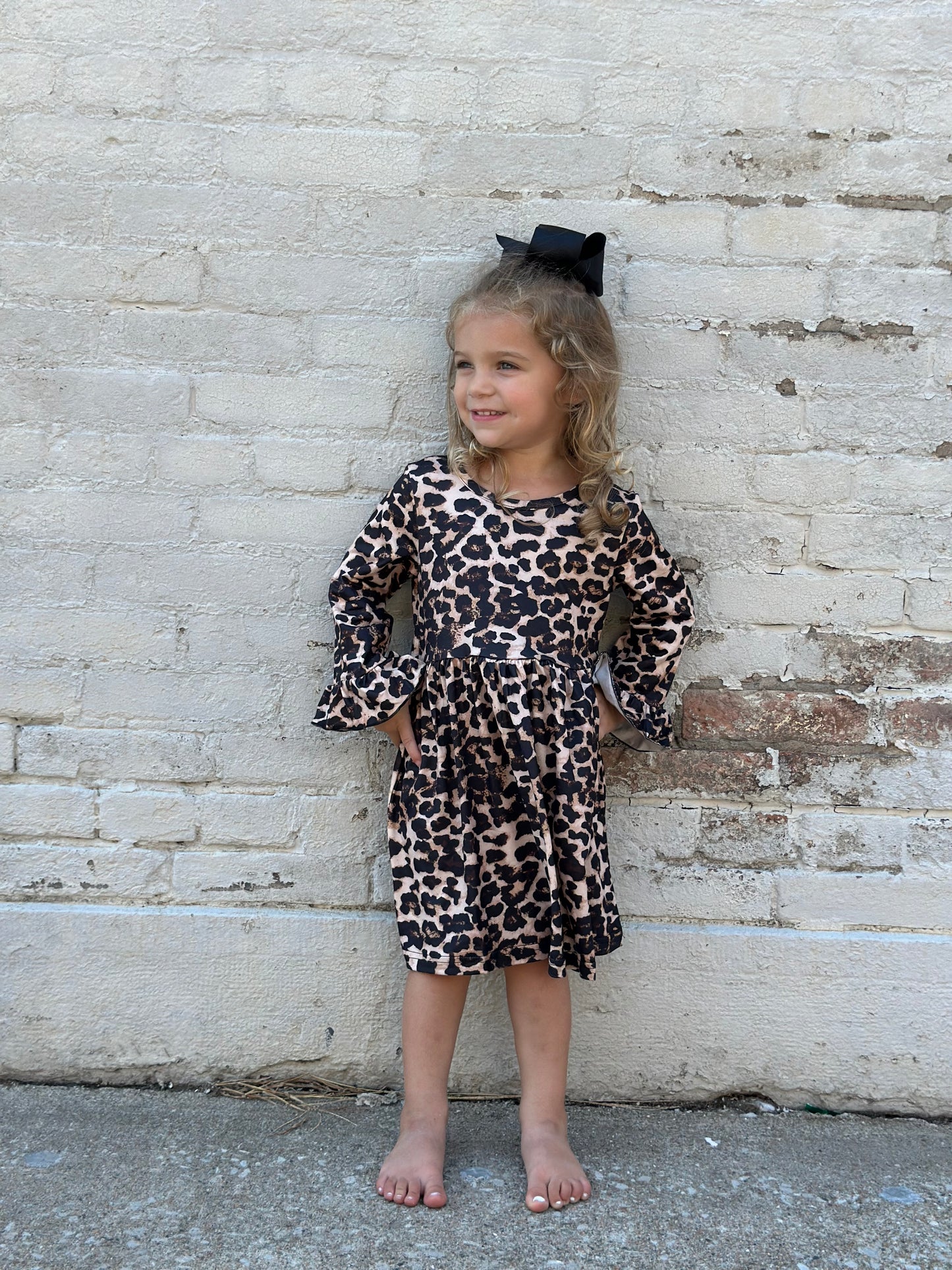 ‘Luna’ Leopard print Dress
