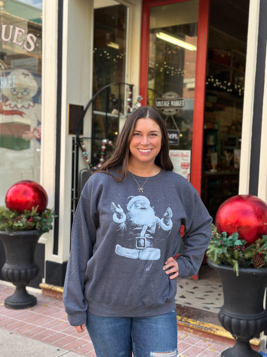 Joyful Santa sweatshirt