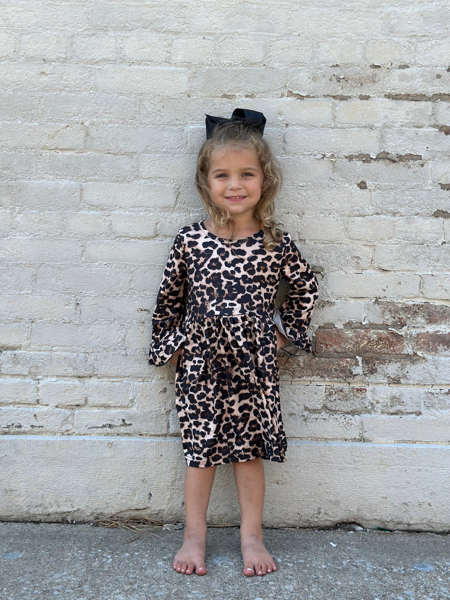 ‘Luna’ Leopard print Dress