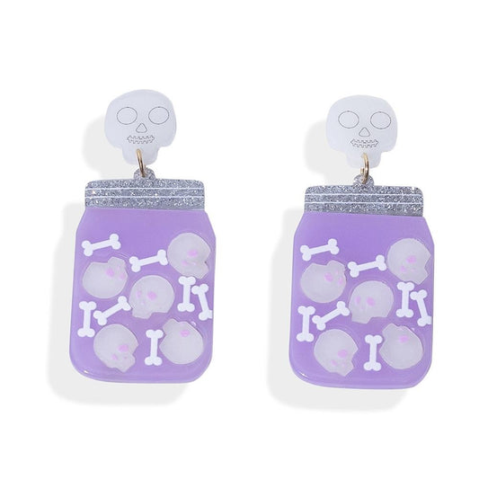 Jar of bones earrings