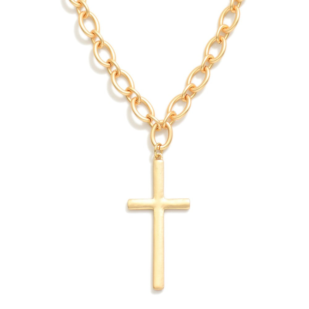 Paper chain cross