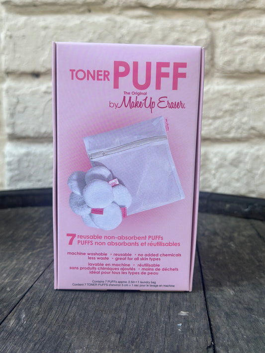 Toner puff by make up eraser