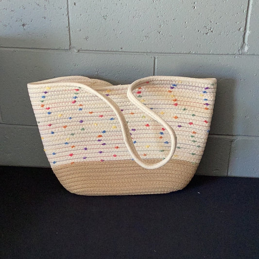 Multi colored tote