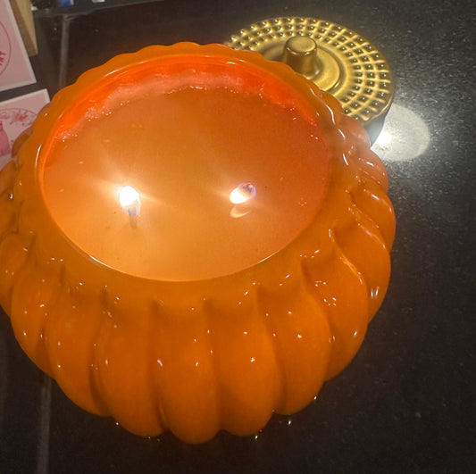 Mama's rehab pumpkin  candles