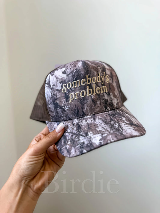 Somebody’s problem mesh hat