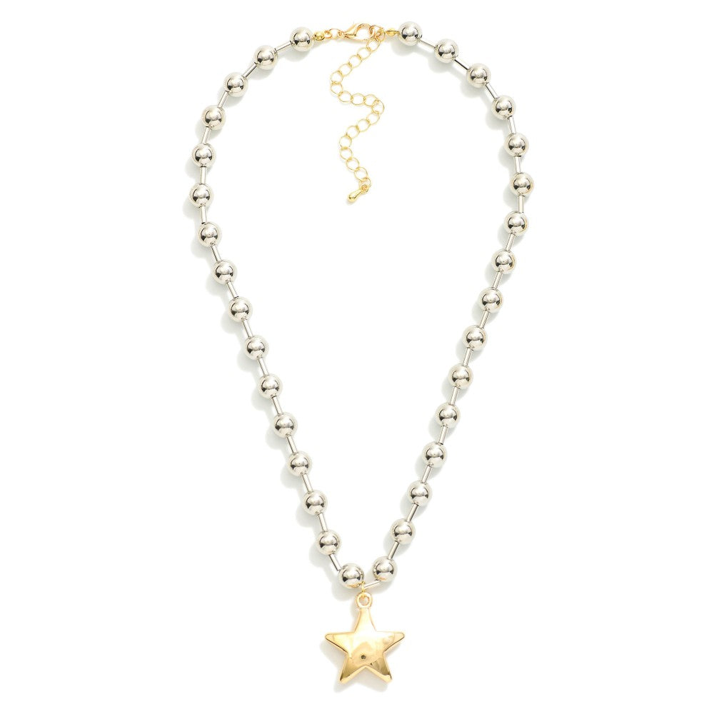 Starry day necklace