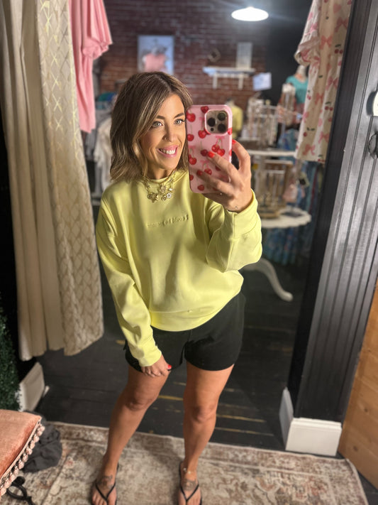 I could be meaner scuba sweatshirt