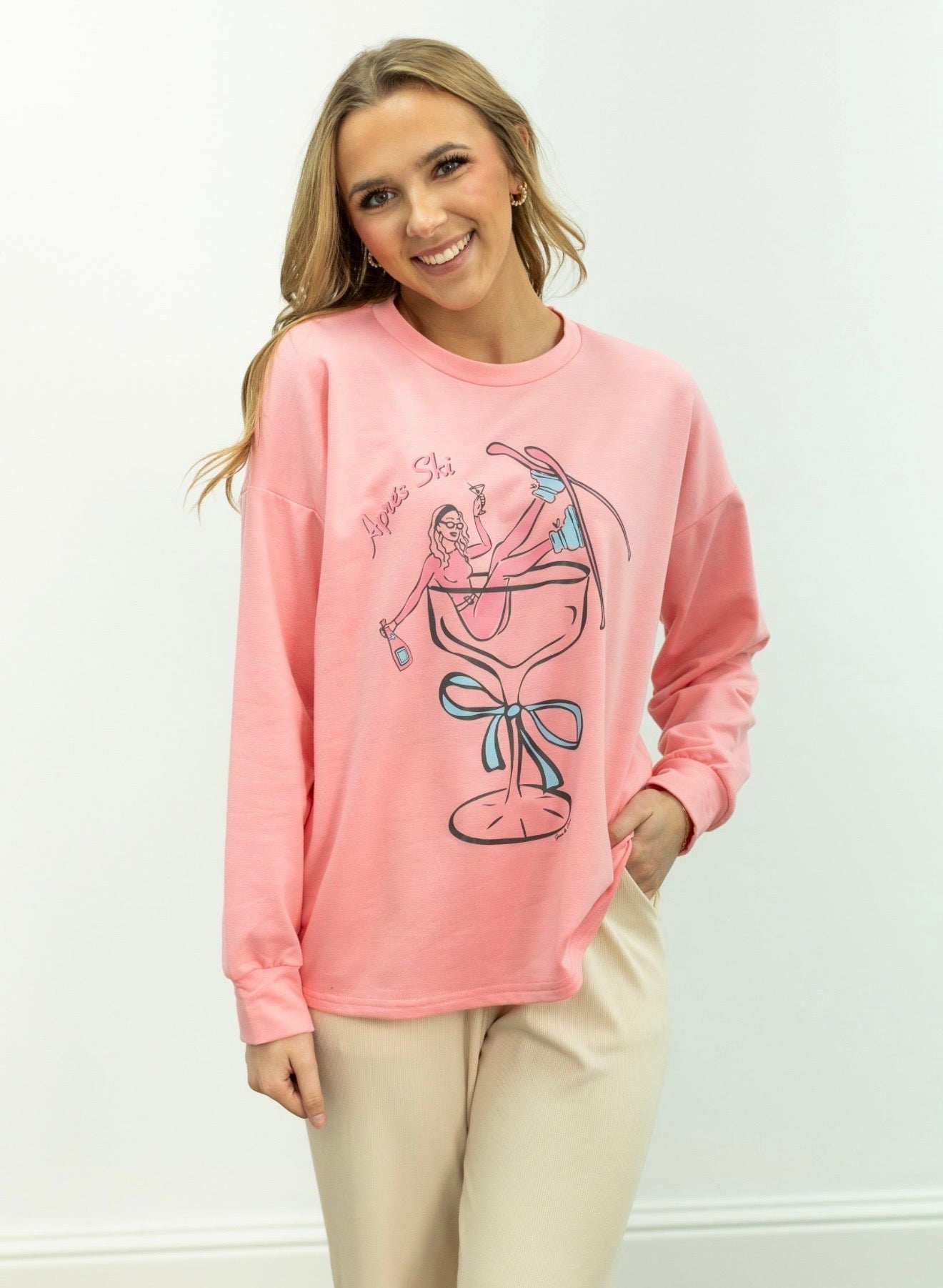 Apres Ski light weight sweatshirt