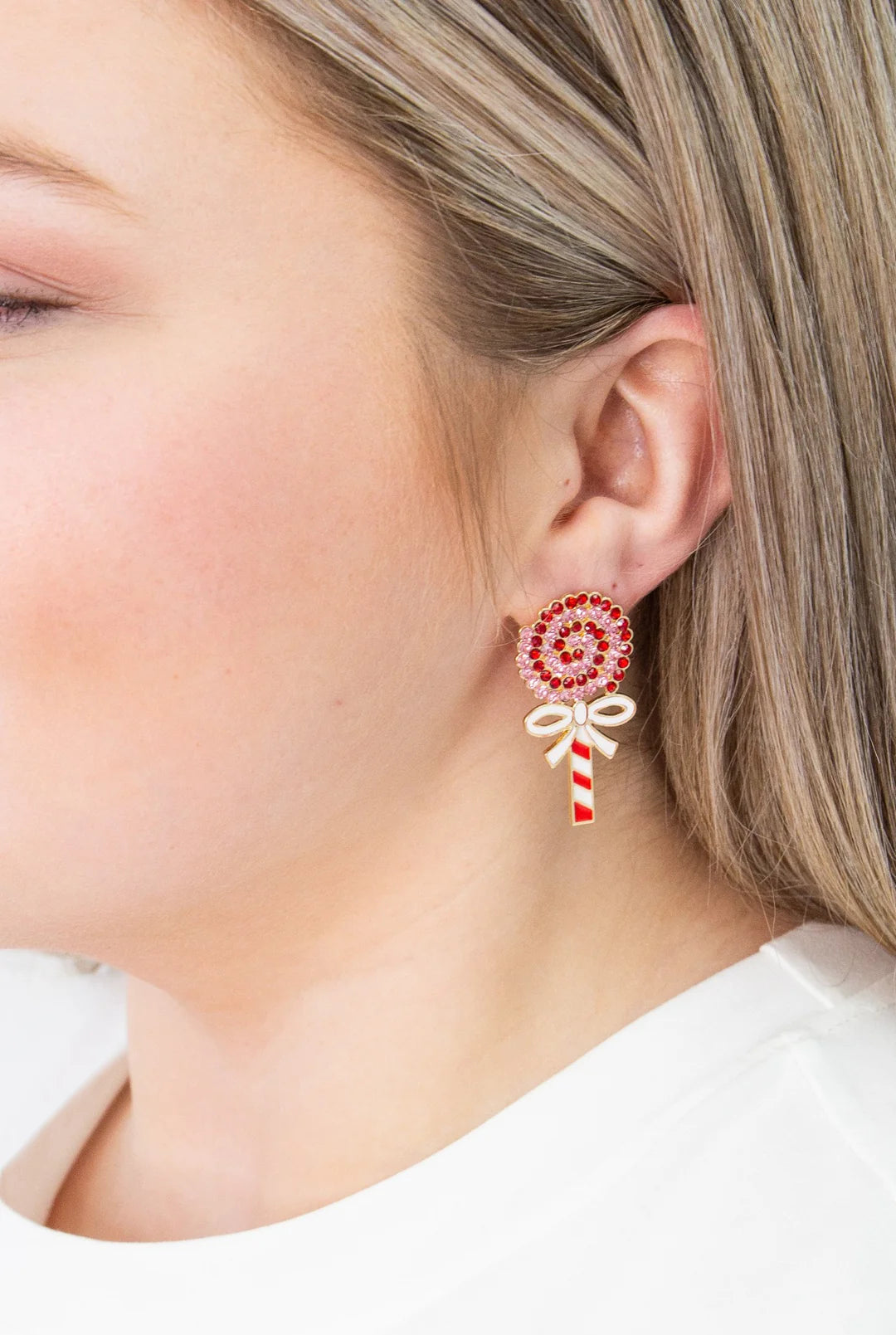 Lollipop Bow Earrings