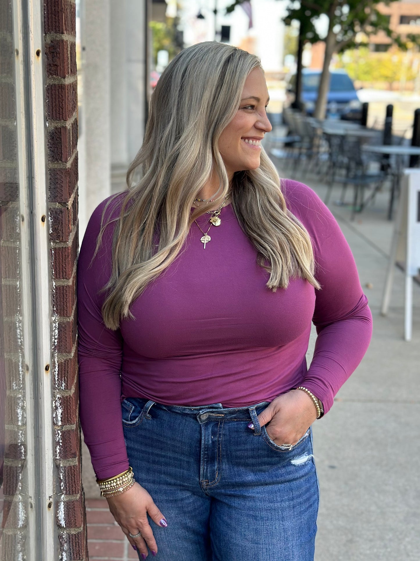 Blair long sleeve top