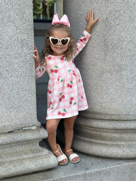 Ch ch cherries kid dress