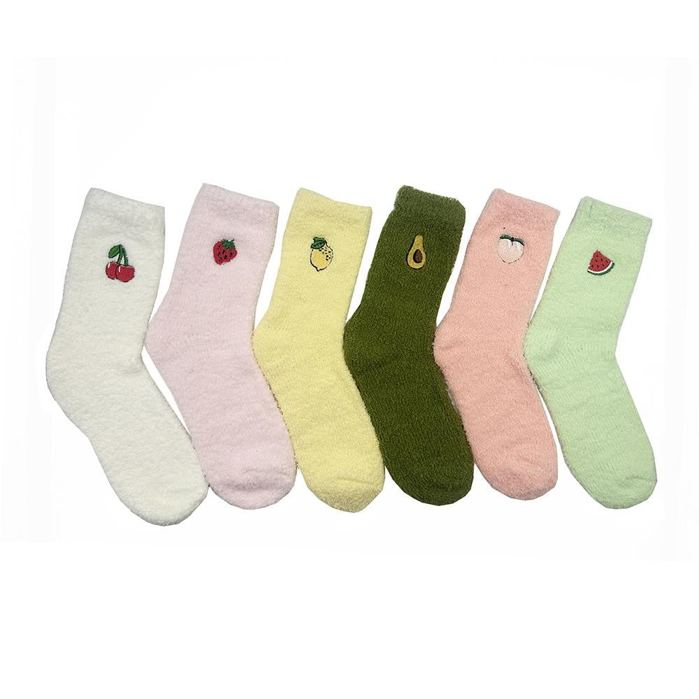 Fruity cozy socks