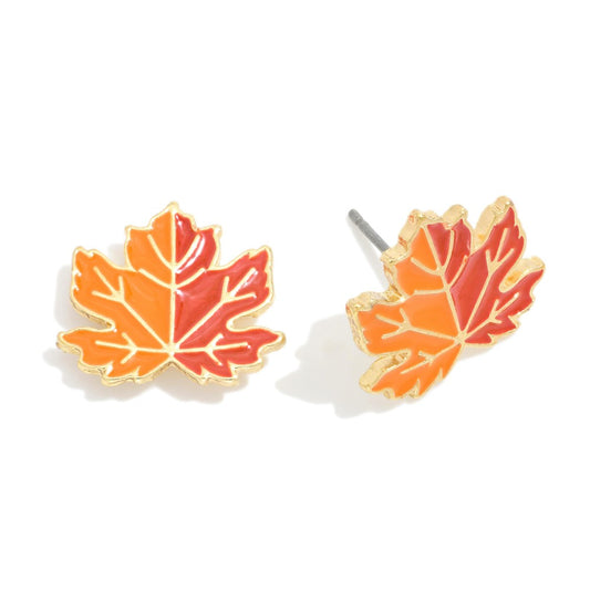 Leaves earrings