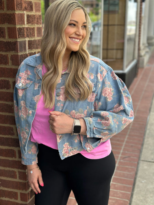 Blair floral jacket