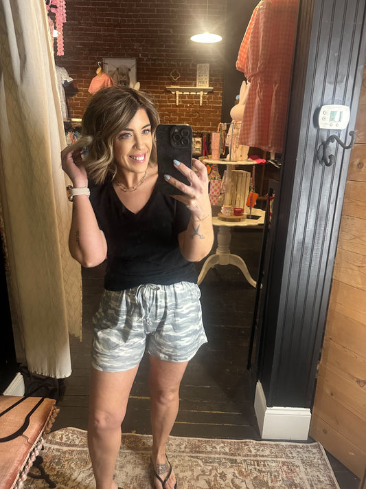 Camo shorts