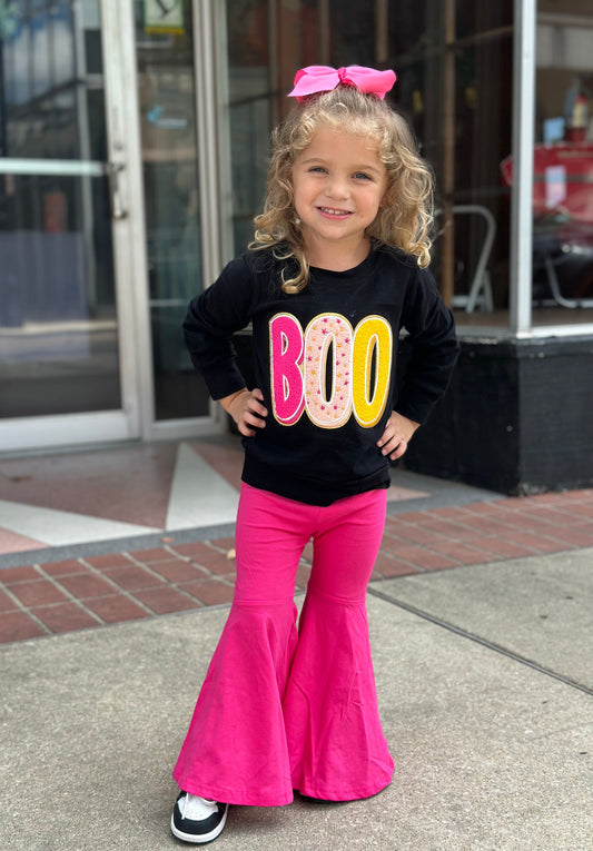 Boo Hot Pink pants set