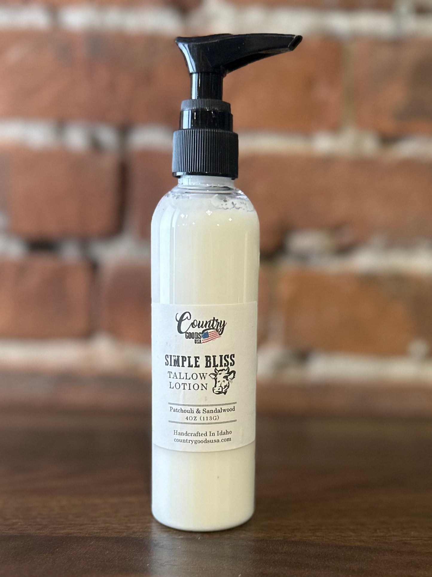 Simple bliss tallow lotion