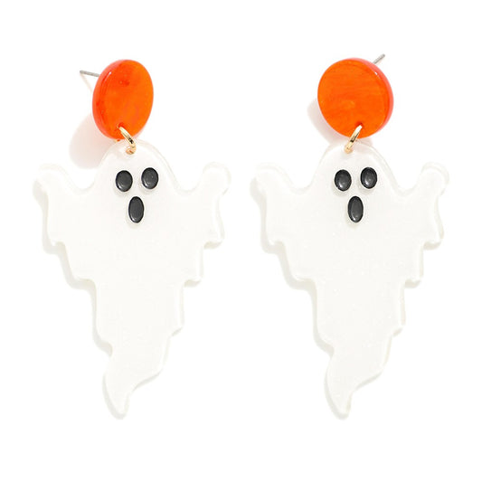 Ghosts acrylic earrings
