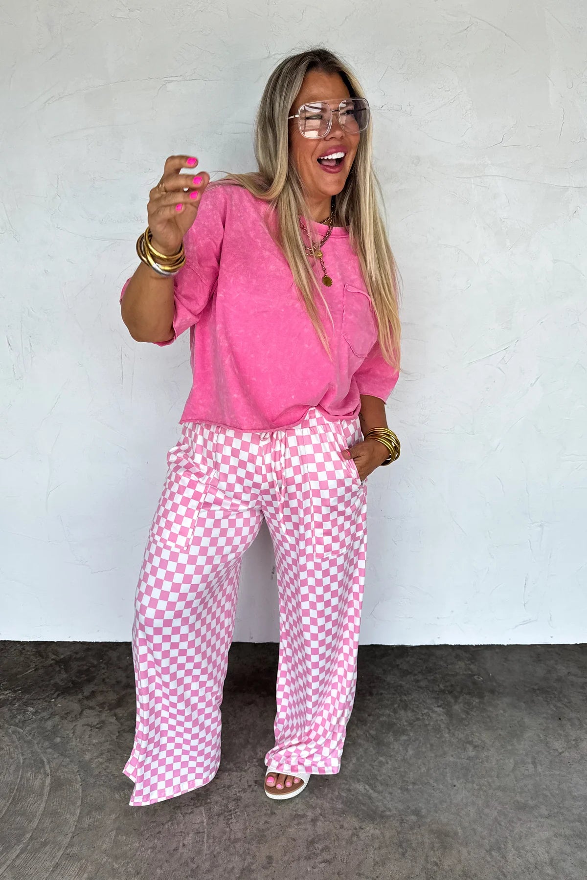 Hadley checkered pants