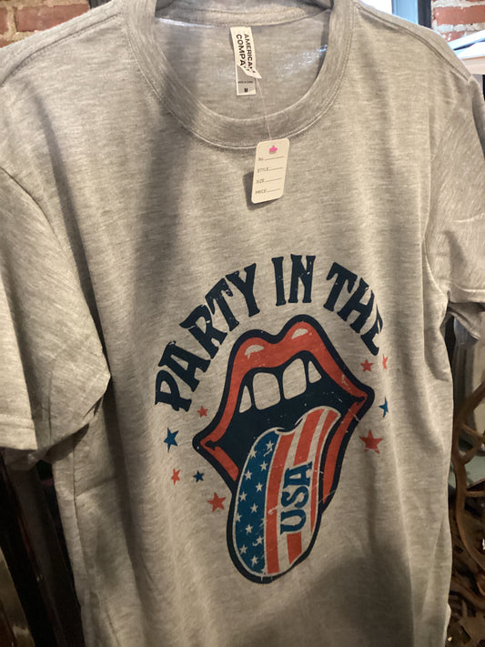 party in the USA Graphic