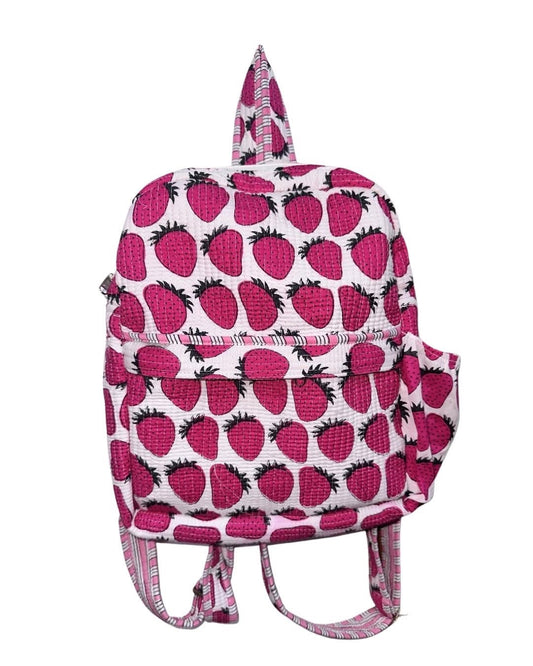 Quilted backpacks
