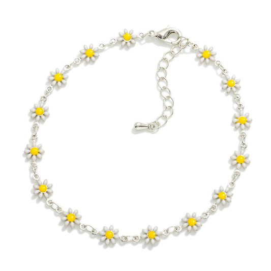 Floral anklets