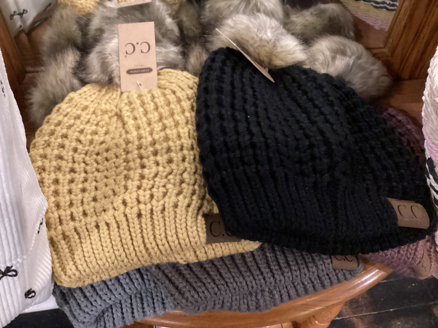 Knit beanie