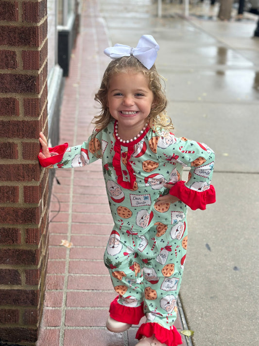 Dear Santa Cookie PJ's