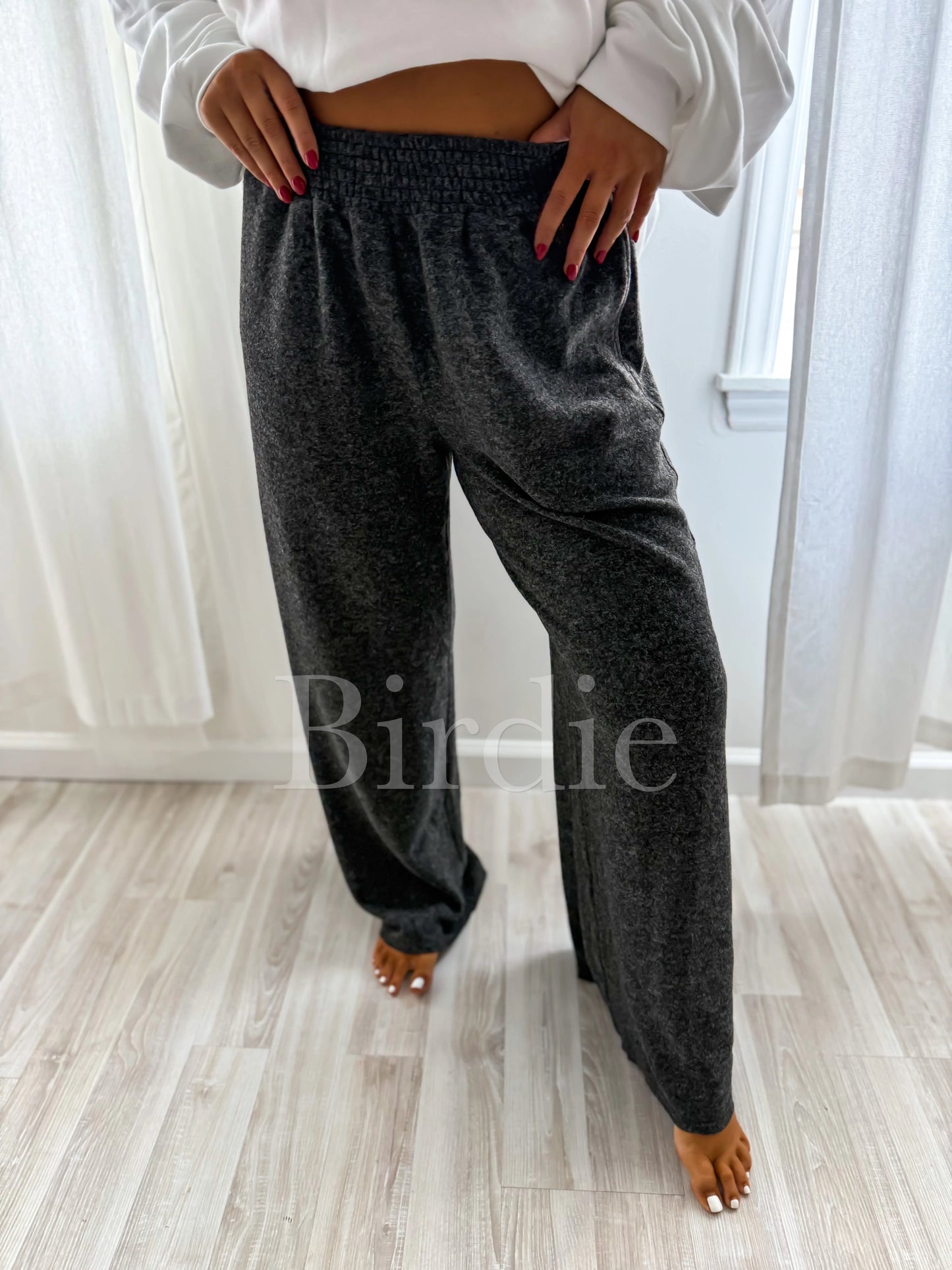 Luxe Wide-Leg Lounge Pants